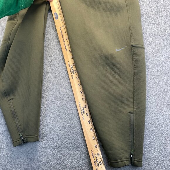 Nike Men's Dry Fit Joggers Green Size XS Athletic Pants,Drawstring - Picture 6 of 13